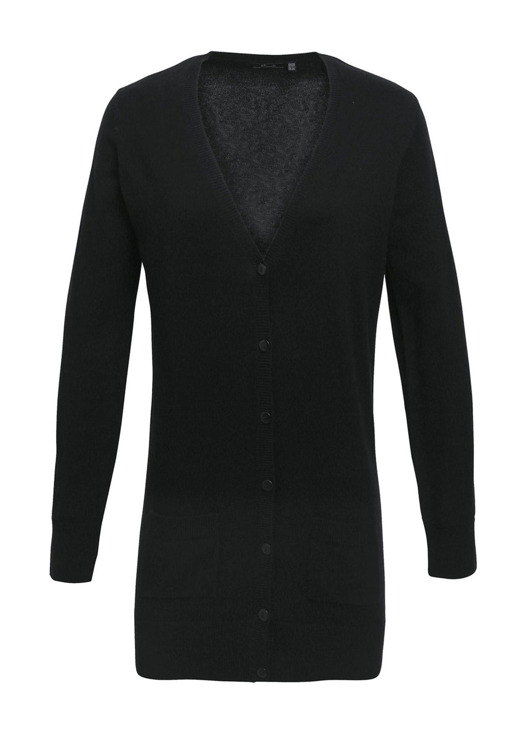 Women's Longline Knitted Cardigan - The Work Uniform Company
