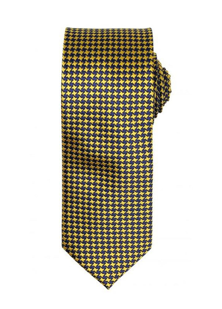 Puppy Tooth Tie PR787 - The Work Uniform Company