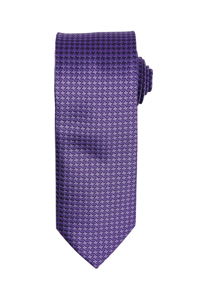 Puppy Tooth Tie PR787 - The Work Uniform Company