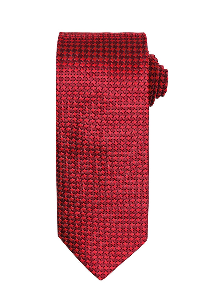 Puppy Tooth Tie PR787 - The Work Uniform Company