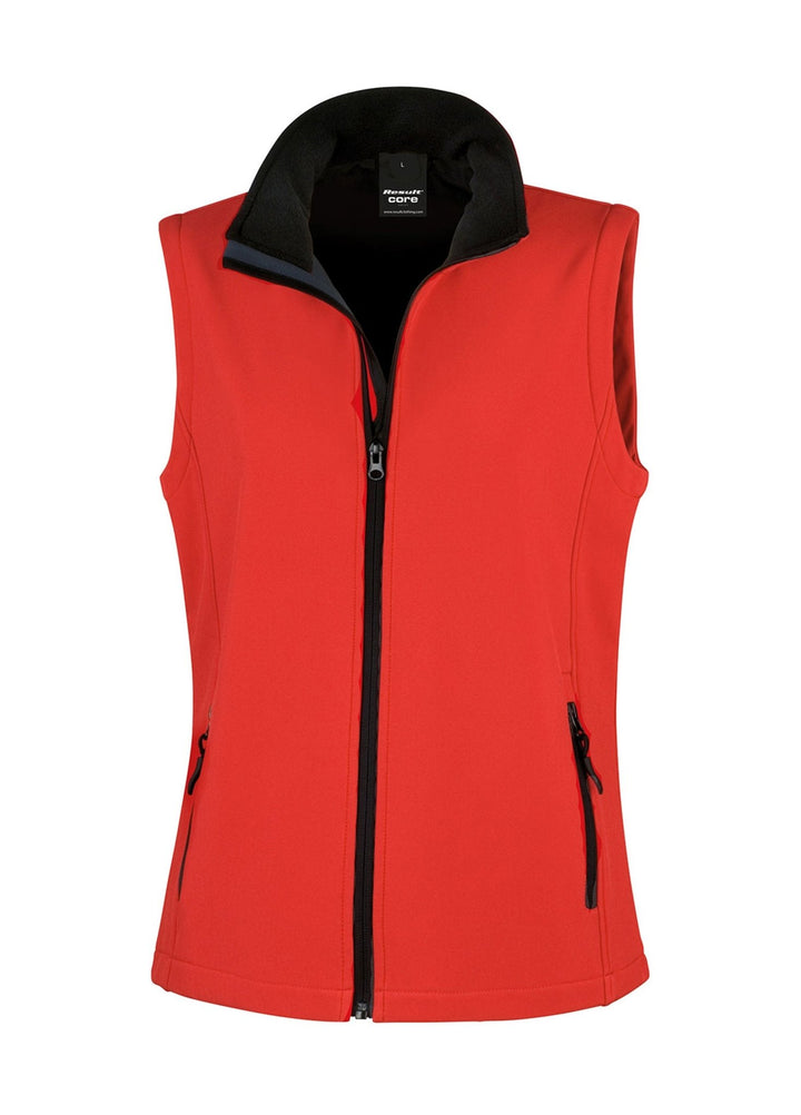 Ladies Softshell Bodywarmer - Bundle of 8 with Free Logos - The Work Uniform Company