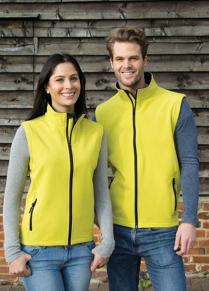 Men's Printable Softshell Bodywarmer R232M - The Work Uniform Company