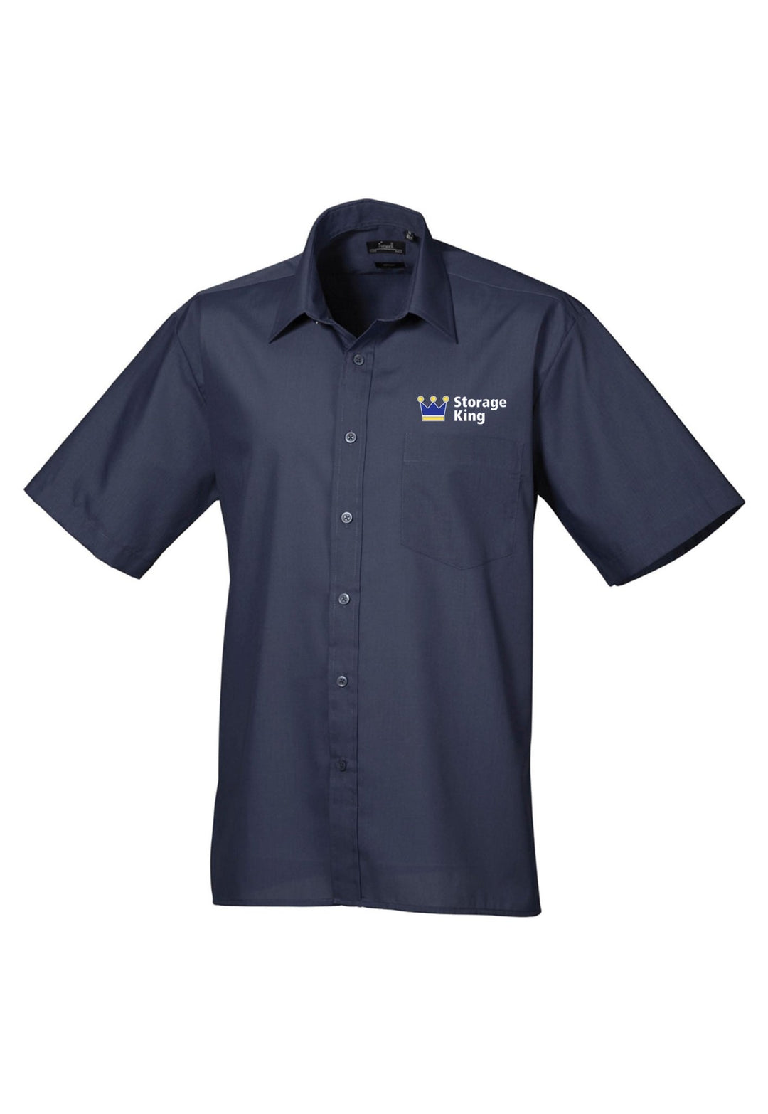 Men's Short Sleeve Storage King Poplin Shirt PR202 - The Work Uniform Company