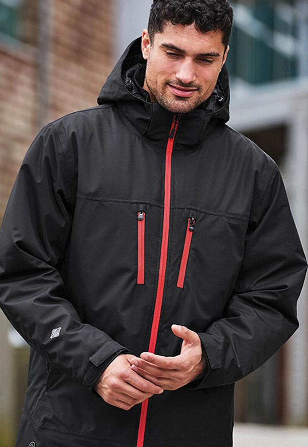Men's Waterpoof Jacket Matrix System ST179 - The Work Uniform Company