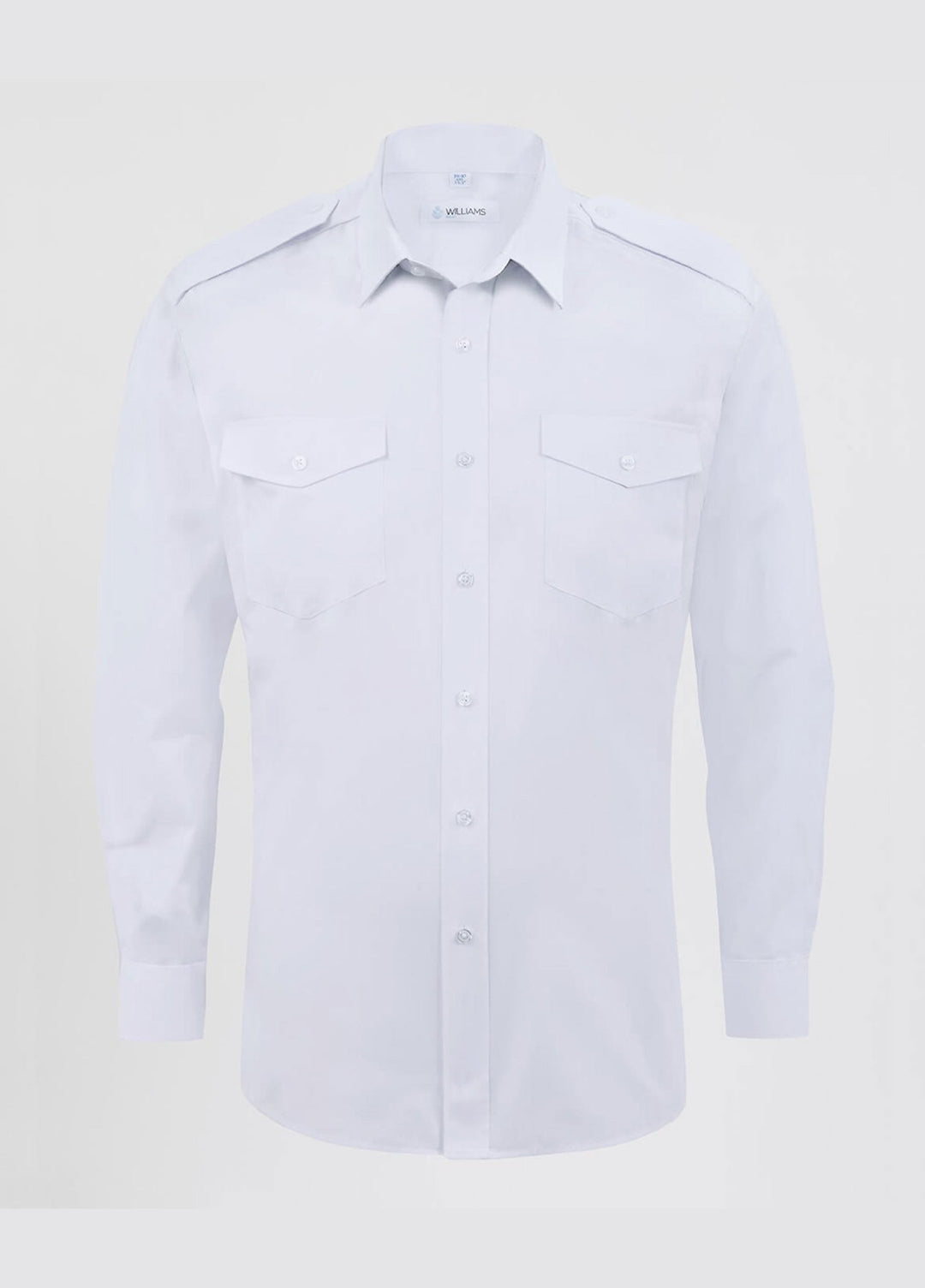 Men's Classic Pilot Shirt Long Sleeve - The Work Uniform Company