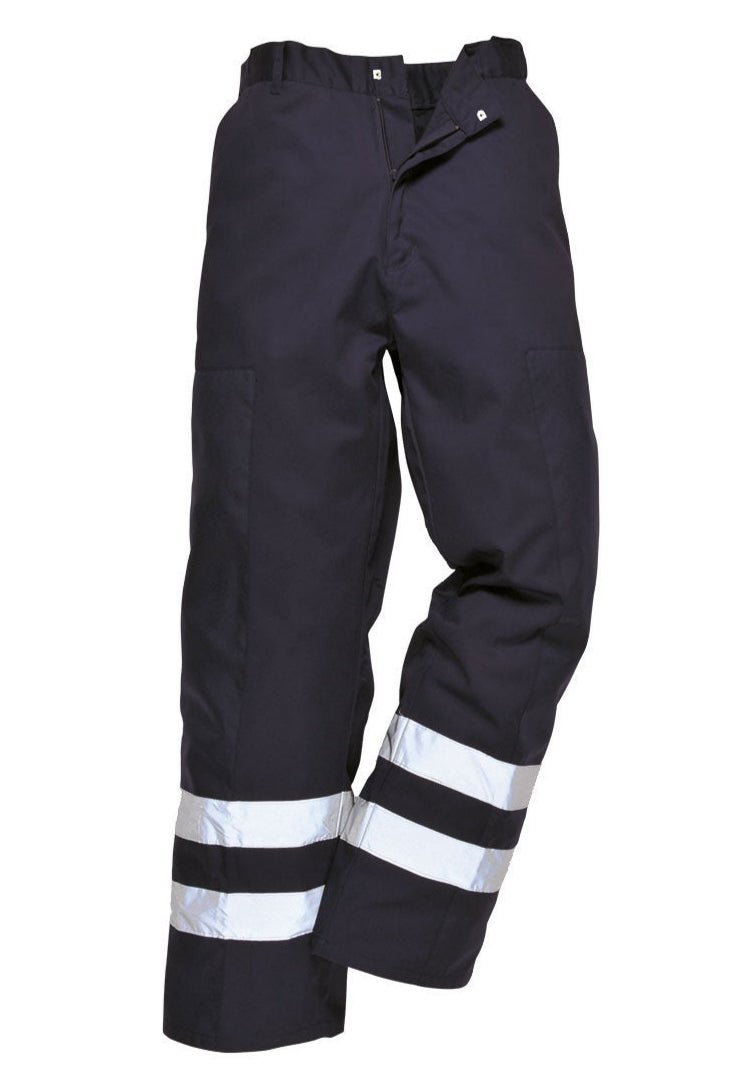 Ballistic Trousers with Hi Vis Strips - The Work Uniform Company