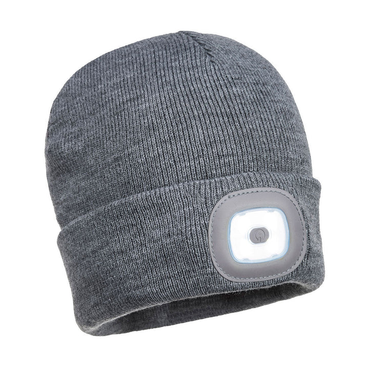 Beanie LED Headlight USB Rechargeable B029 - The Work Uniform Company