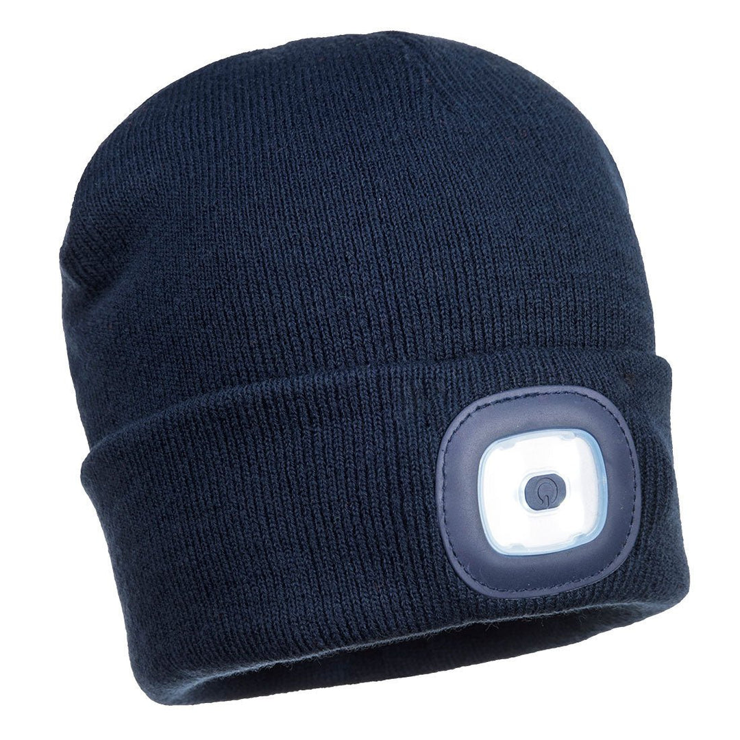 Beanie LED Headlight USB Rechargeable B029 - The Work Uniform Company