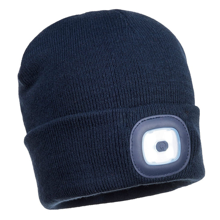 Beanie LED Headlight USB Rechargeable B029 - The Work Uniform Company