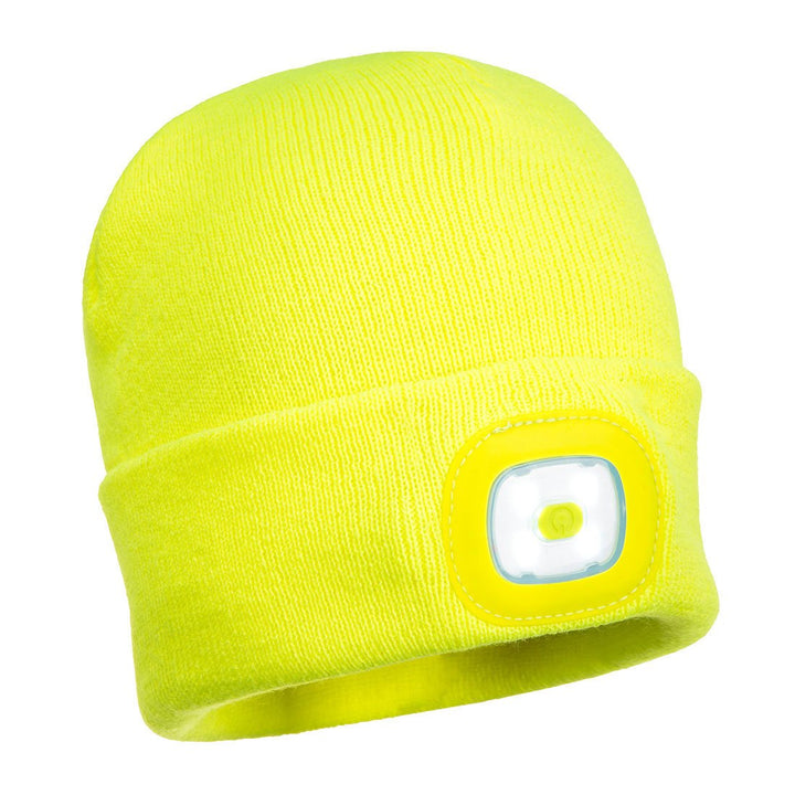Beanie LED Headlight USB Rechargeable B029 - The Work Uniform Company