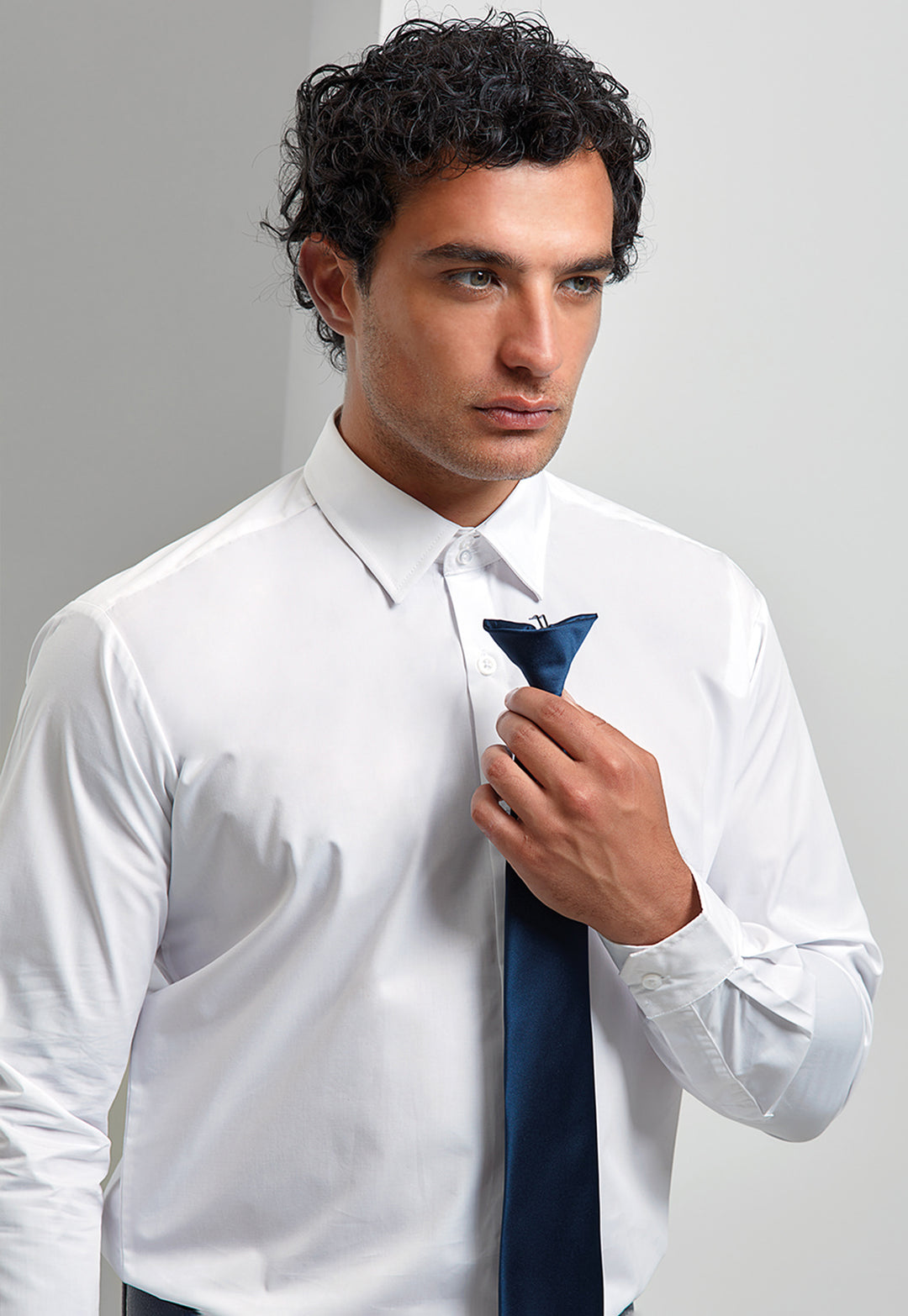 Colours Satin Clip Tie PR755 - The Work Uniform Company