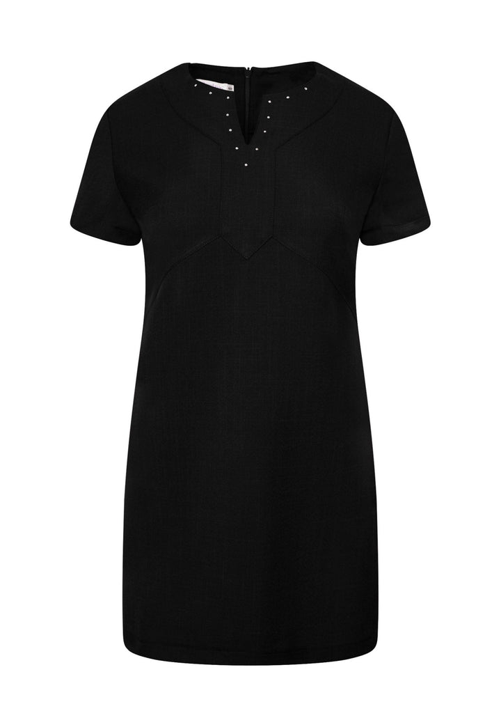 Esmee Diamante Neckline Tunic - The Work Uniform Company