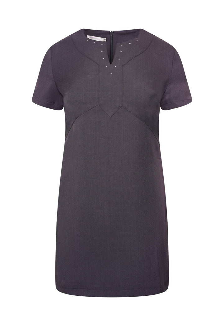 Esmee Diamante Neckline Tunic - The Work Uniform Company