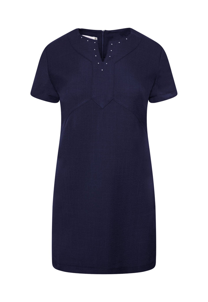 Esmee Diamante Neckline Tunic - The Work Uniform Company