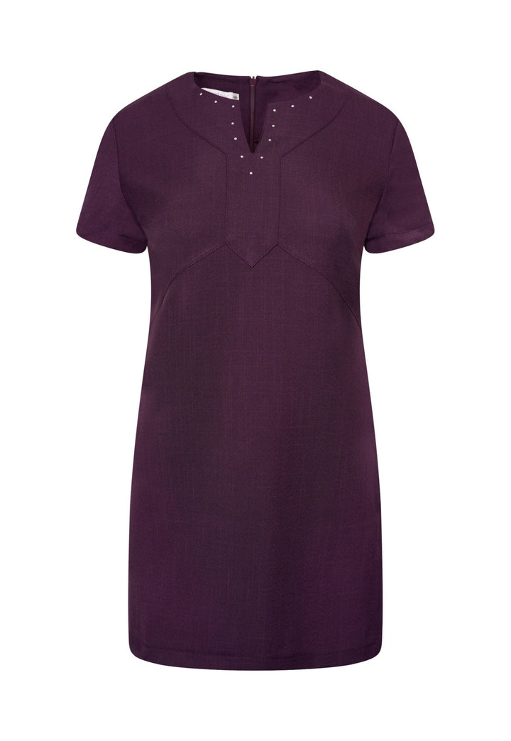 Esmee Diamante Neckline Tunic - The Work Uniform Company
