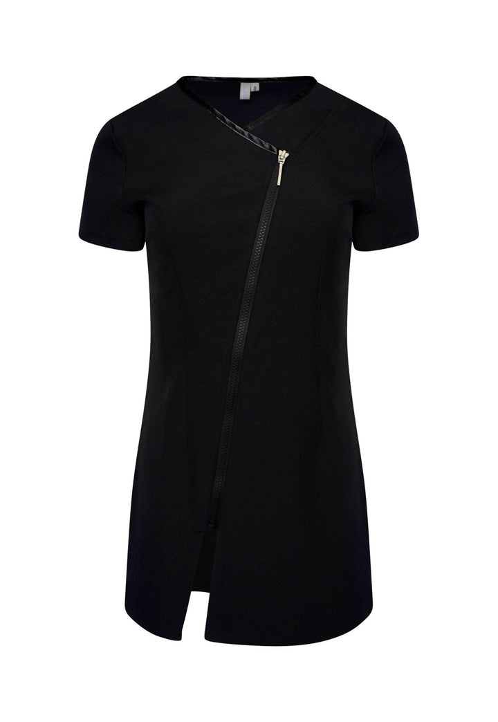 Eve Contrast Zip Tunic - The Work Uniform Company