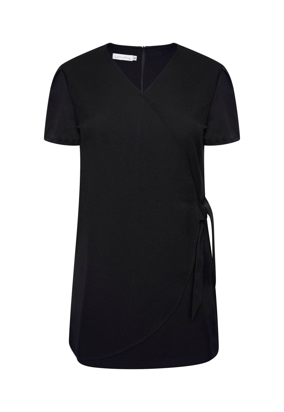 Gisele Faux Wrap Over Tunic - The Work Uniform Company