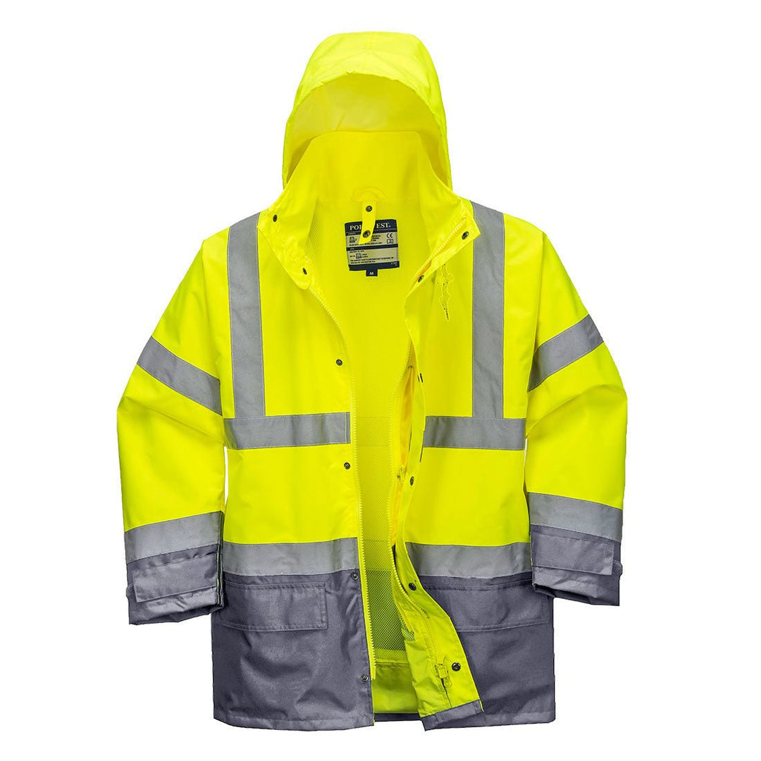 Hi Vis Executive Jacket 5 in 1 S768 - The Work Uniform Company