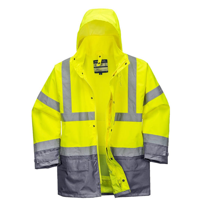 Hi Vis Executive Jacket 5 in 1 S768 - The Work Uniform Company