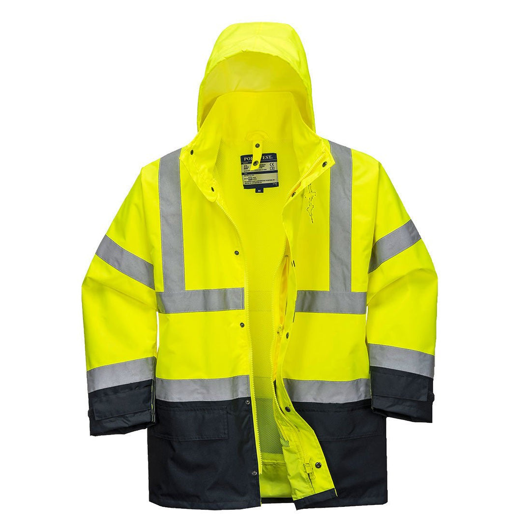 Hi Vis Executive Jacket 5 in 1 S768 - The Work Uniform Company