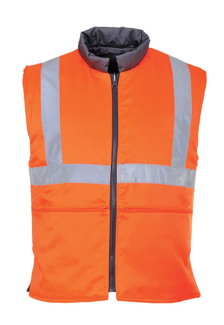 Reversible Hi Vis Bodywarmer - The Work Uniform Company