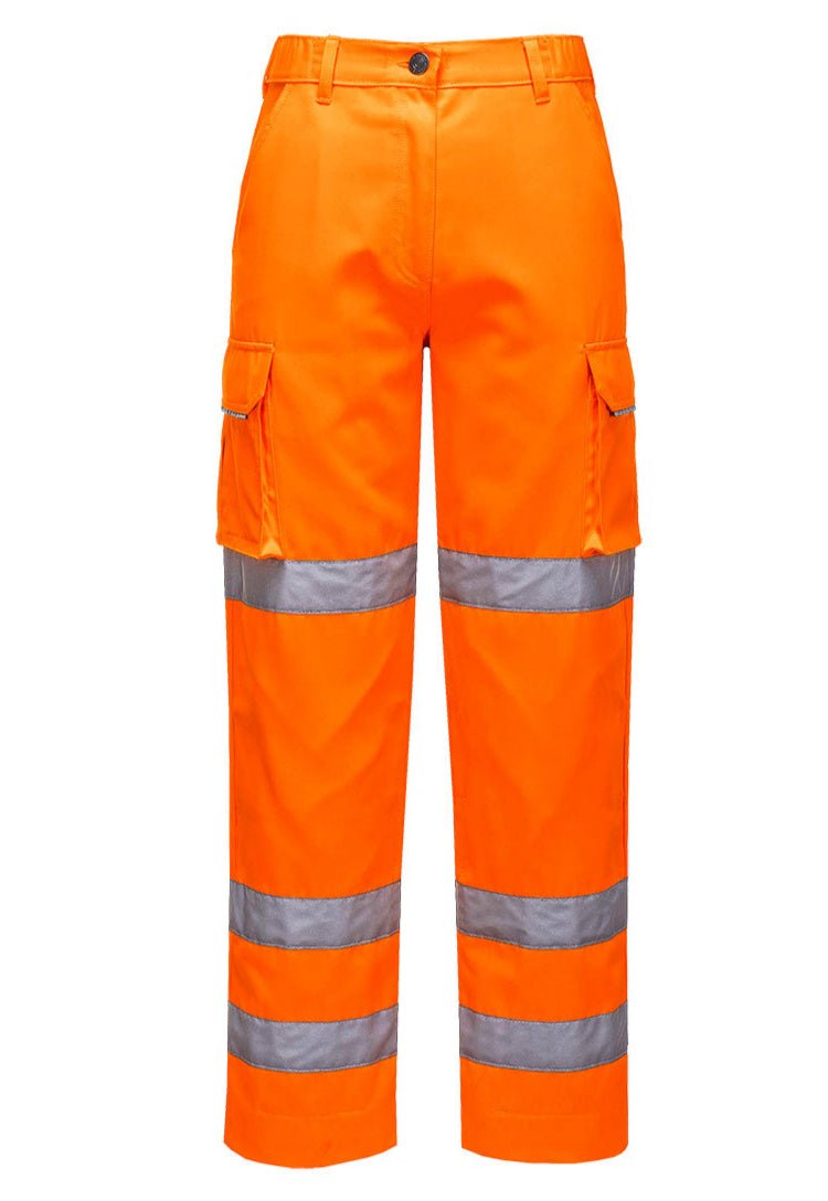 Ladies Hi Vis Trousers - The Work Uniform Company