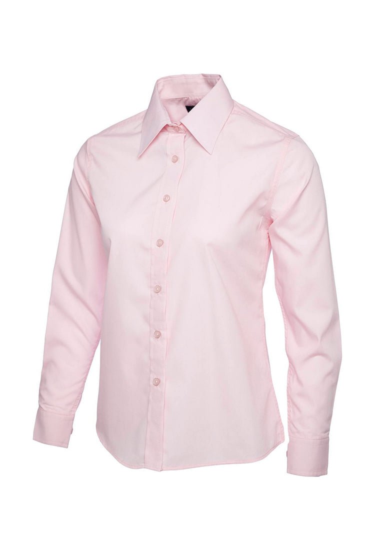 Ladies Poplin Full Sleeve Shirt - The Work Uniform Company