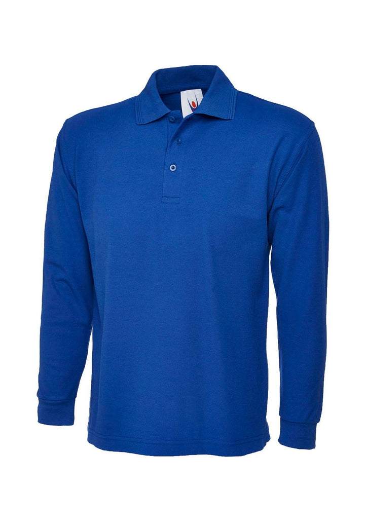 Long Sleeve Polo Shirt UC113 - The Work Uniform Company
