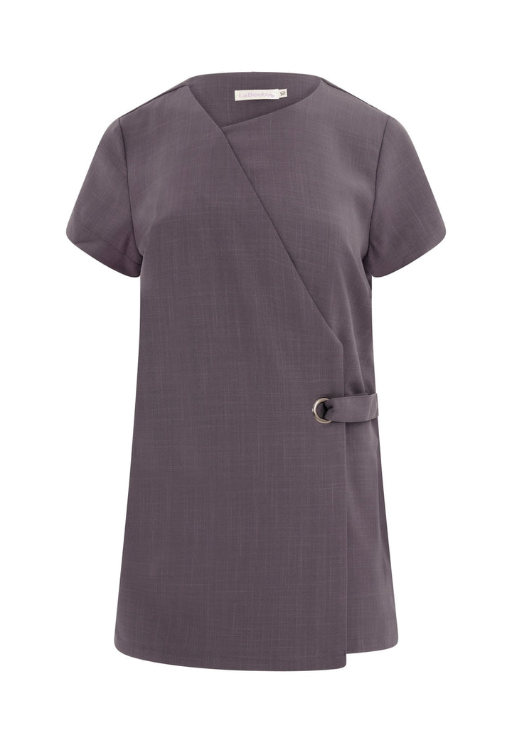 Mila Adjustable Wrap Over Beauty Tunic - The Work Uniform Company