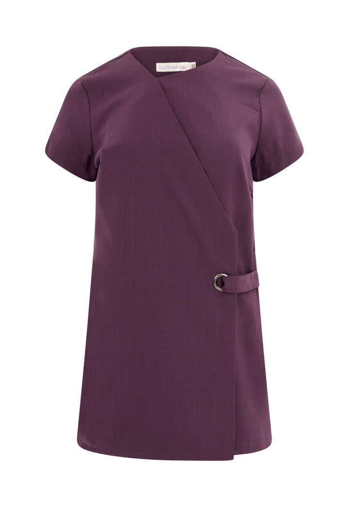 Mila Adjustable Wrap Over Beauty Tunic - The Work Uniform Company