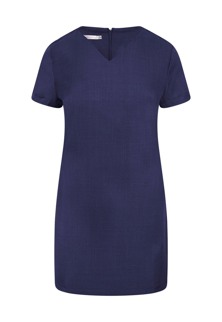 Nina V Neck Salon Tunic with Pockets - The Work Uniform Company