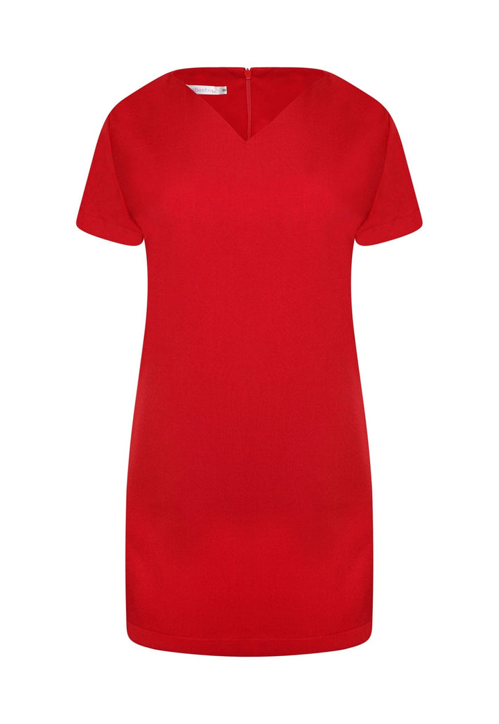 Nina V Neck Salon Tunic with Pockets - The Work Uniform Company