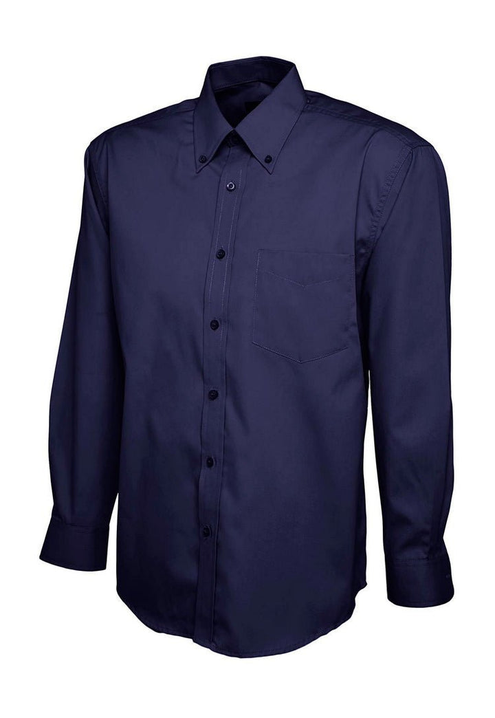 Men's Pinpoint Oxford Full Sleeve Shirt - The Work Uniform Company