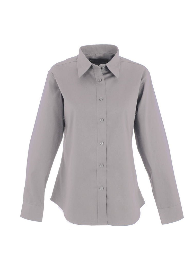 Ladies Pinpoint Oxford Full Sleeve Shirt - The Work Uniform Company