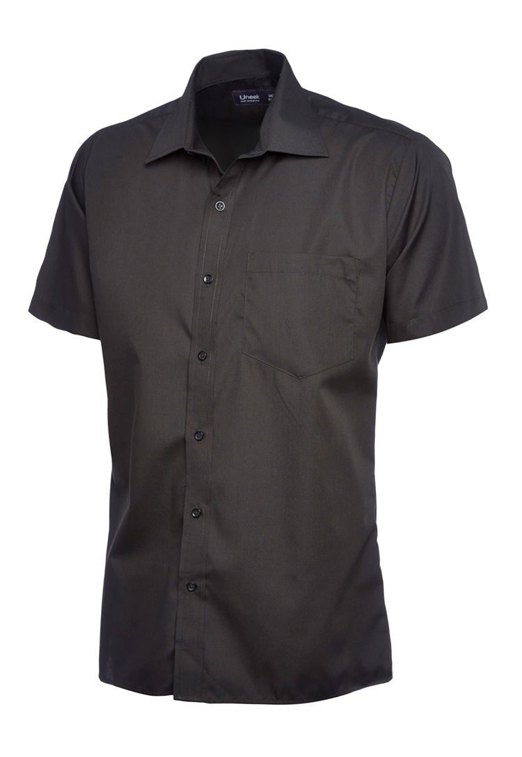 Men's Poplin Half Sleeve Shirt - The Work Uniform Company