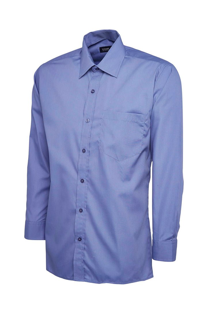 Men's Poplin Full Sleeve Shirt - The Work Uniform Company