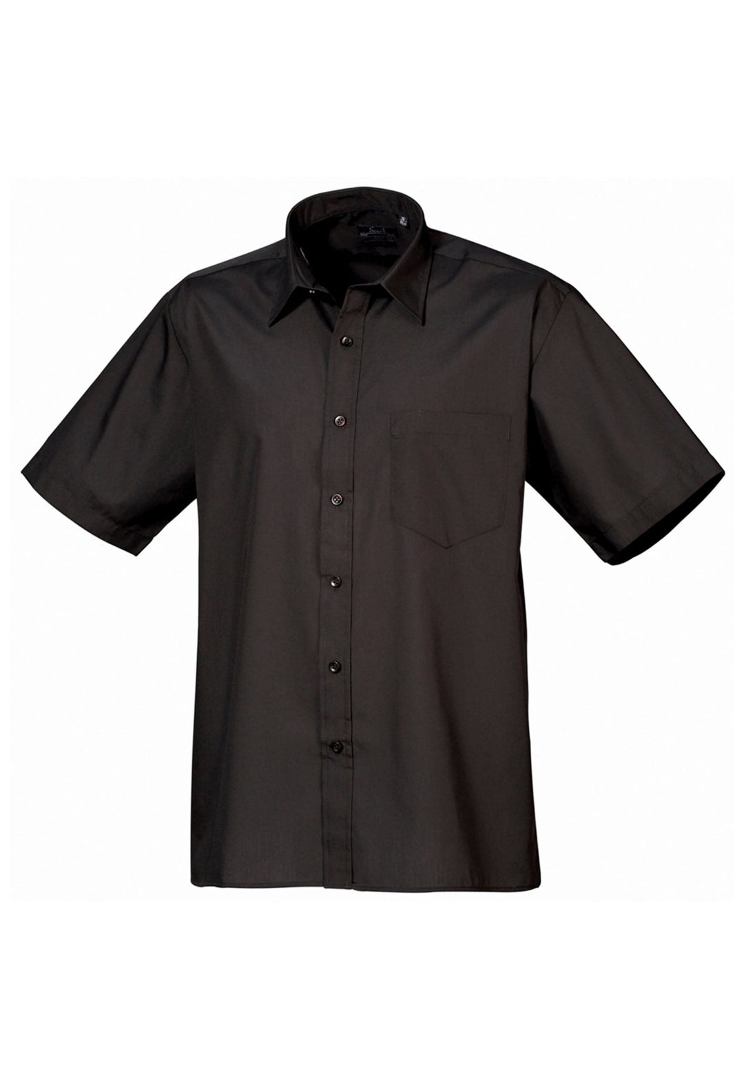 Men's Business Short Sleeve Poplin Shirt - The Work Uniform Company