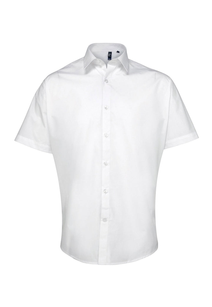 Men's Supreme Poplin Short Sleeve Shirt - The Work Uniform Company
