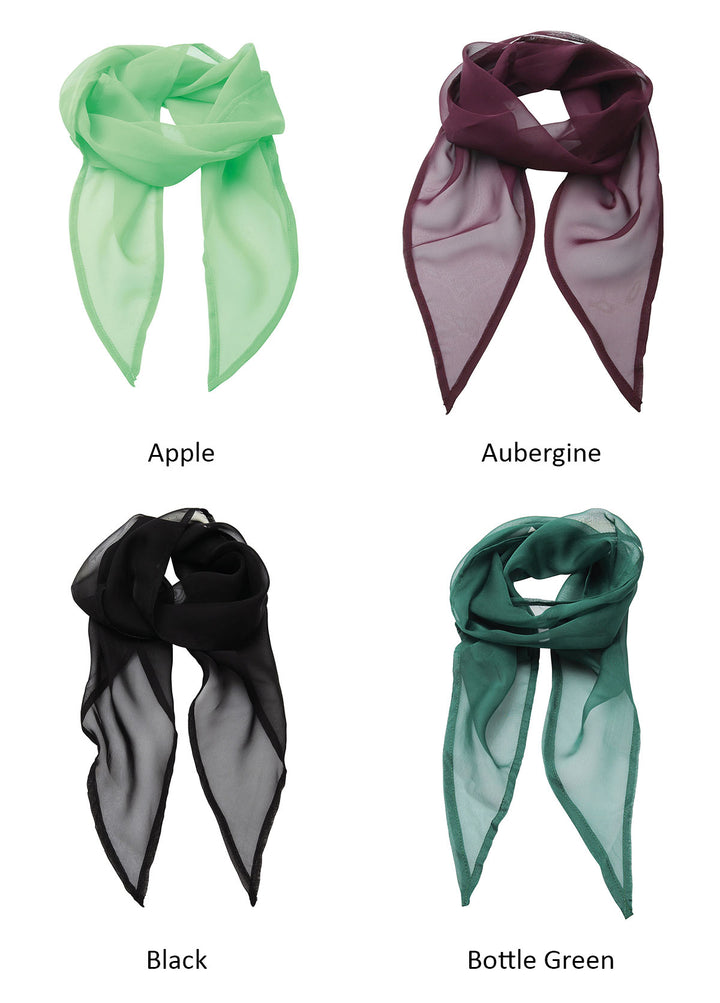 Ladies Chiffon Scarf - The Work Uniform Company