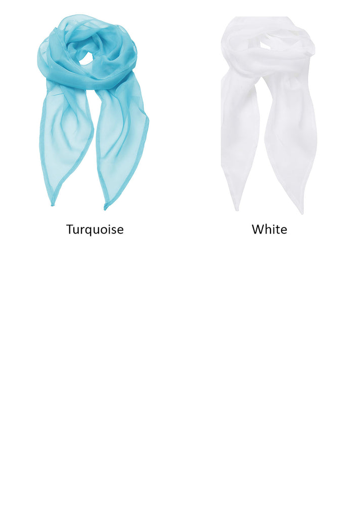 Ladies Chiffon Scarf - The Work Uniform Company
