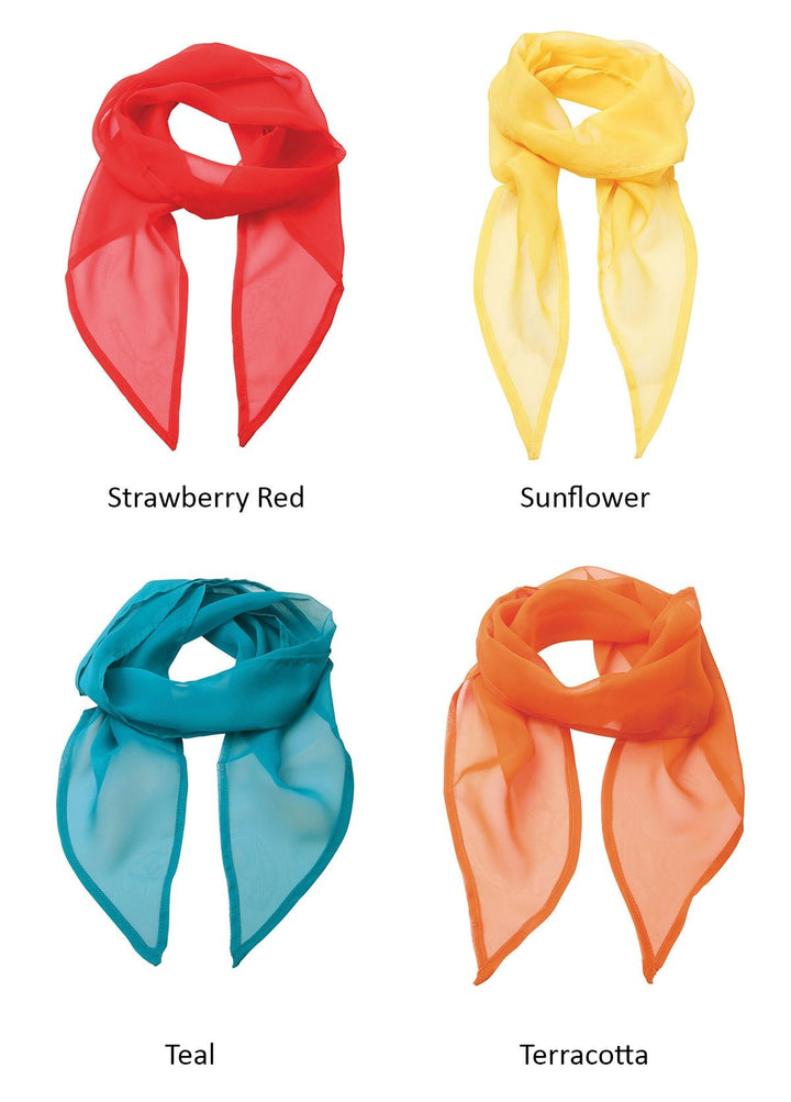 Ladies Chiffon Scarf - The Work Uniform Company