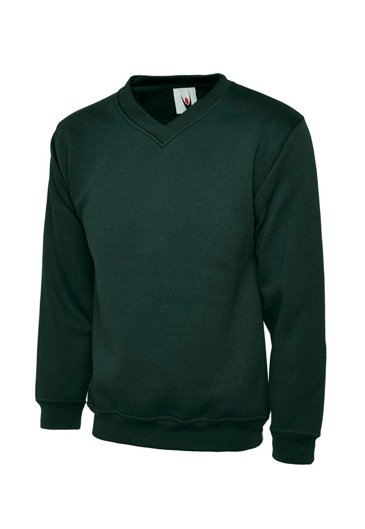 UC204 Premium V - Neck Sweatshirt - The Work Uniform Company