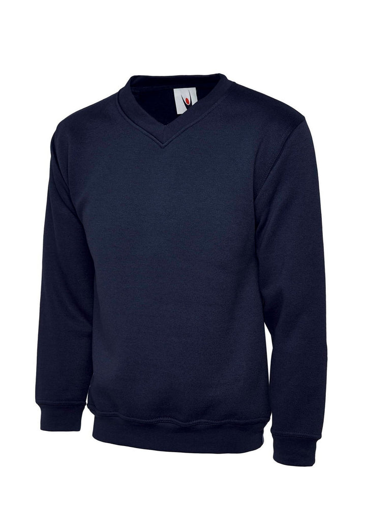 UC204 Premium V - Neck Sweatshirt - The Work Uniform Company