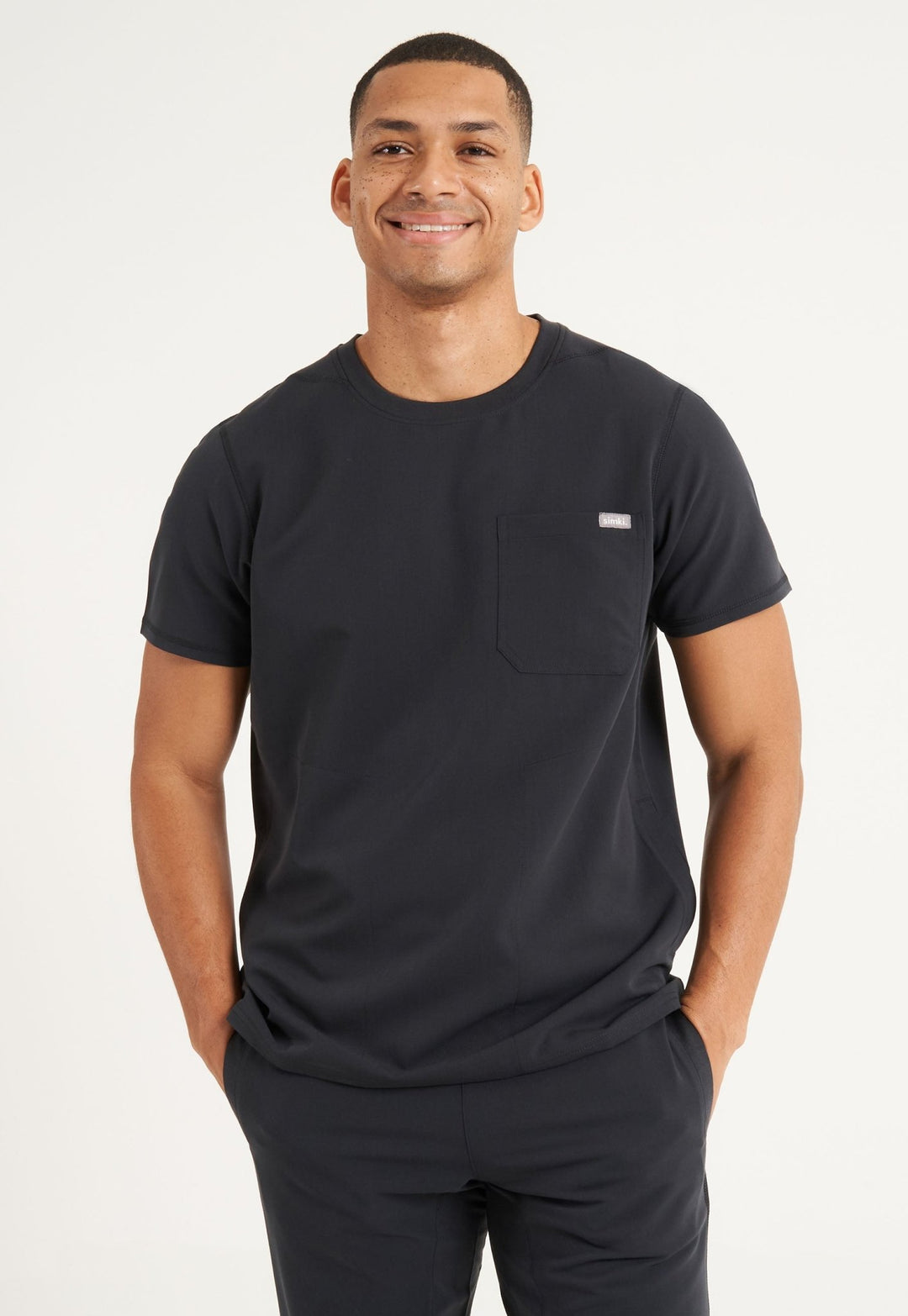 Simki Miles Men's Scrub Top - The Work Uniform Company