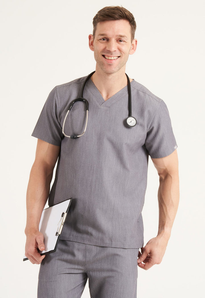 Simki Oscar Men's Scrub Top - The Work Uniform Company