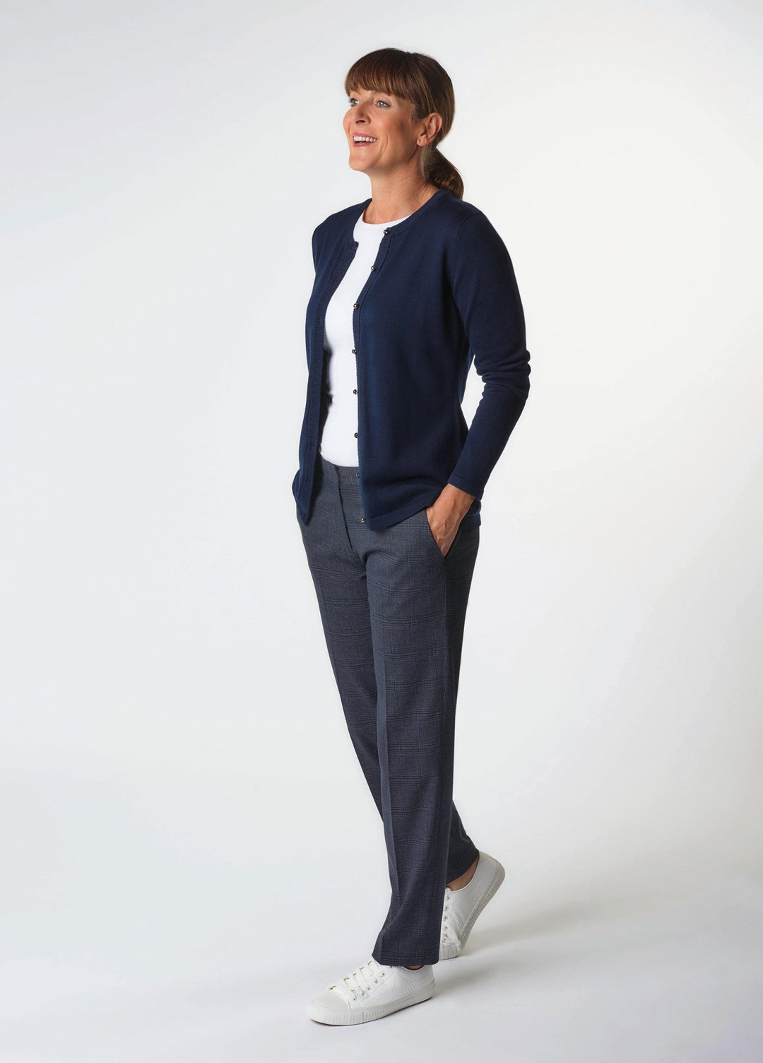 Stella Check Trousers - The Work Uniform Company
