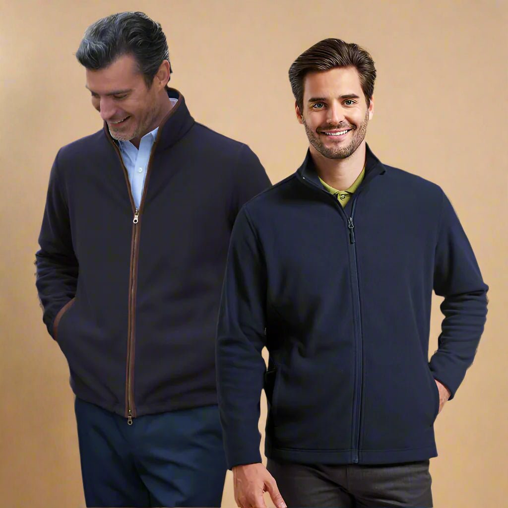 Men's Work Fleece Jackets - The Work Uniform Company