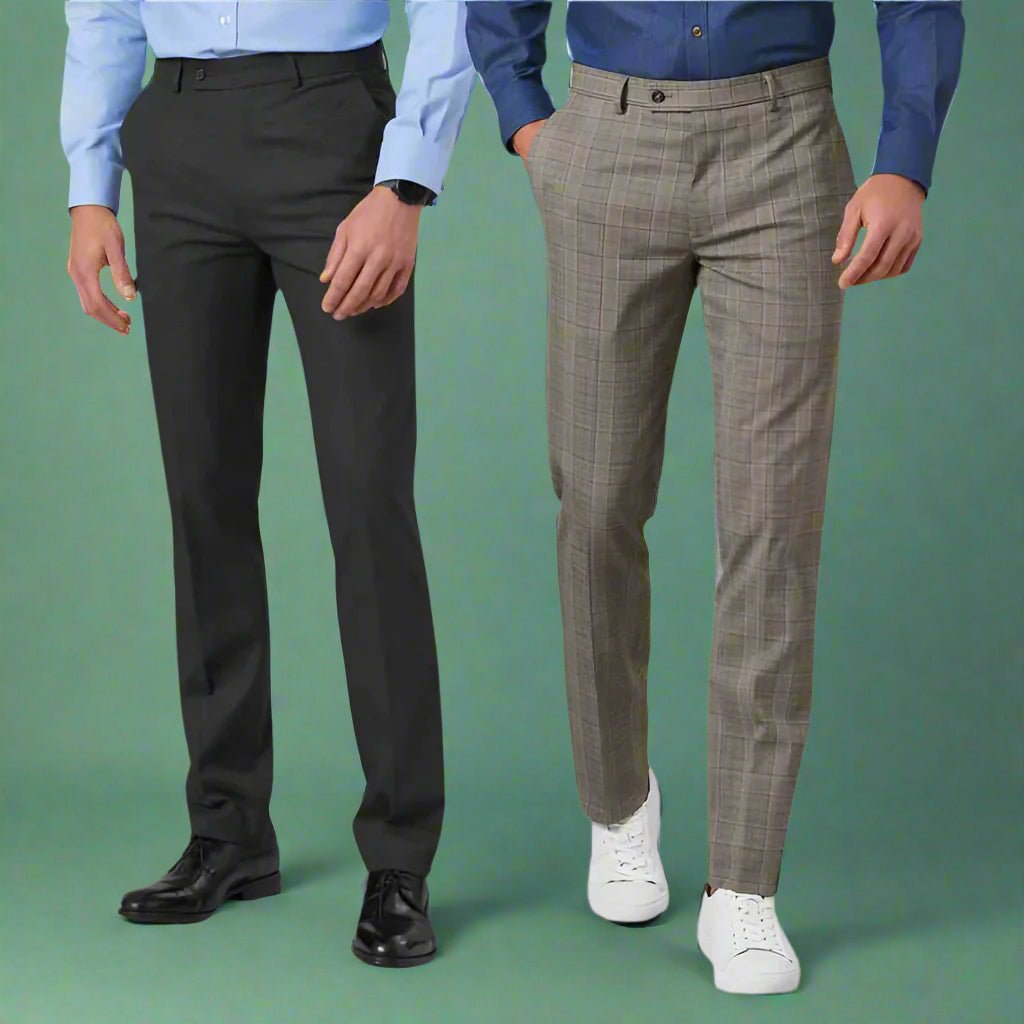 Mens Suit Trousers - The Work Uniform Company