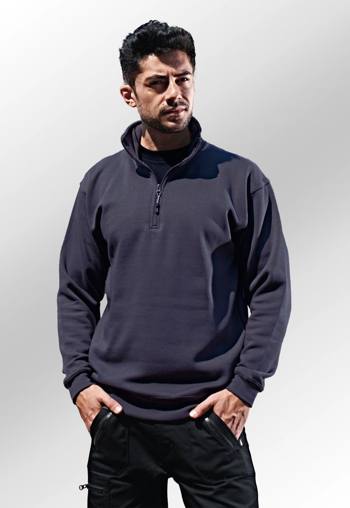 Grouse Quarter Zip Sweatshirt - The Work Uniform Company