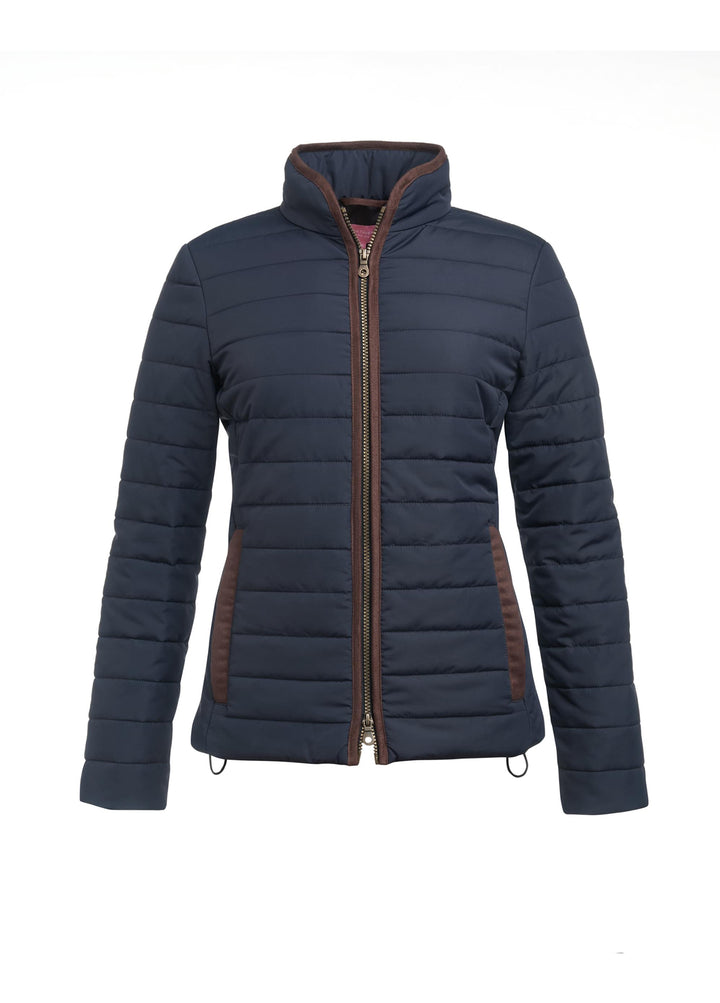 Alma Ladies Quilted Jacket 2376 in Navy